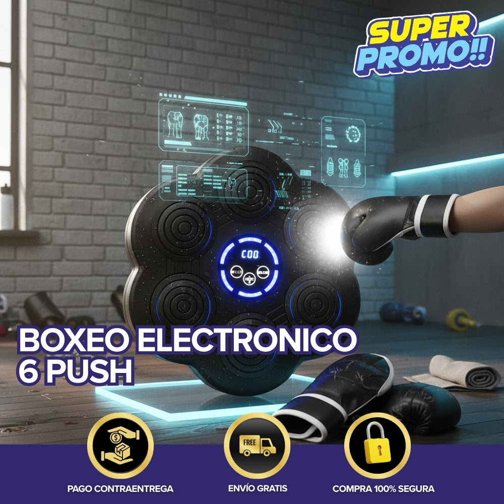 Maquina Entrenamiento Equipo de Boxeo Inteligente con Música el original