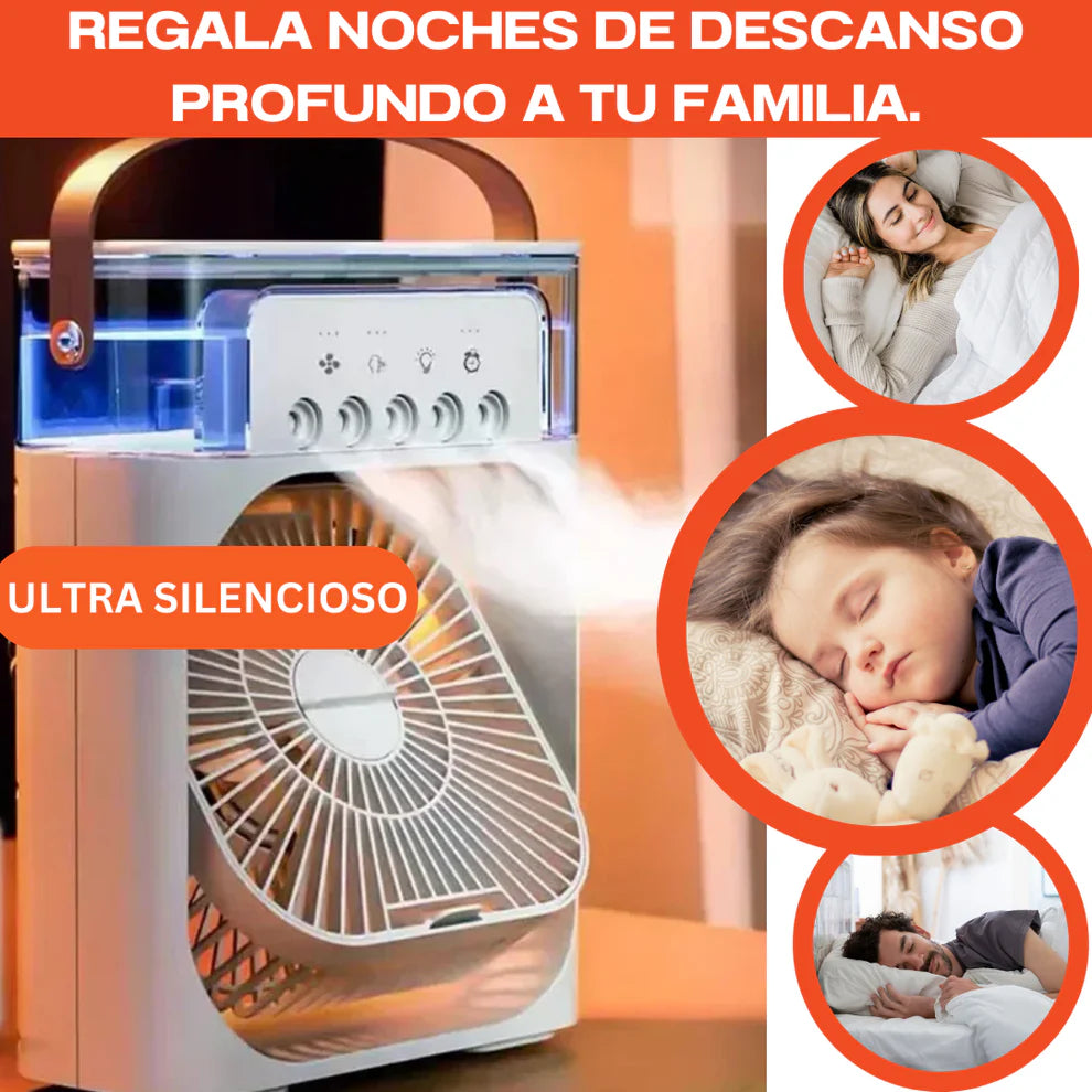 Ventilador Humidificador y Enfriador de Aire 3 en 1 El original Gran oferta