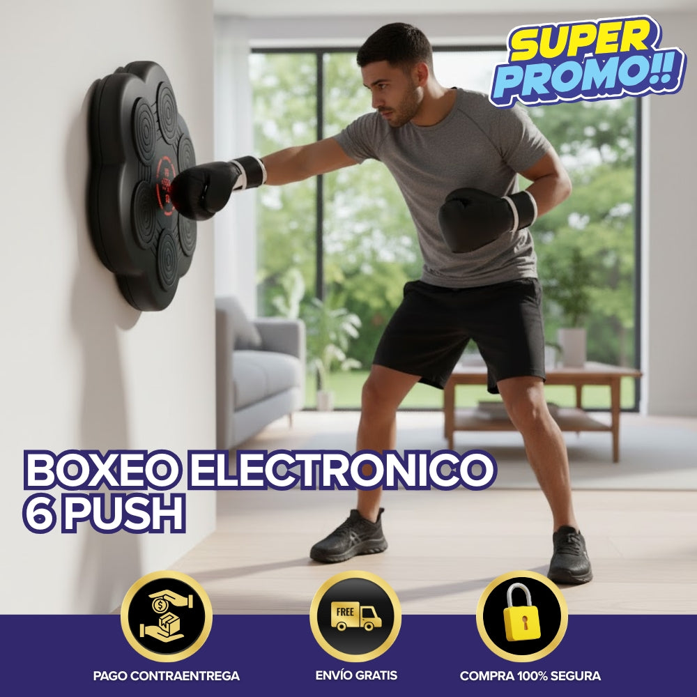 Maquina Entrenamiento Equipo de Boxeo Inteligente con Música el original
