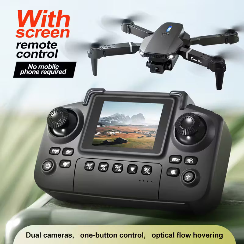 Drone E88 Pro Para principiantes con cámara 4k HD para maniobras gran oferta 100% original.